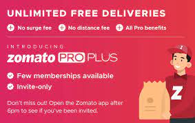Zomato Pro Membership Credit Cards