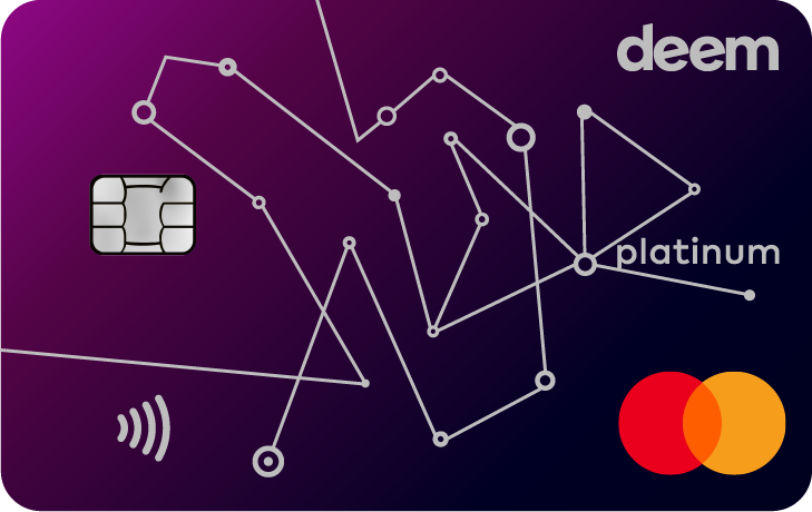 Deem Mastercard Platinum Miles Up Credit Card